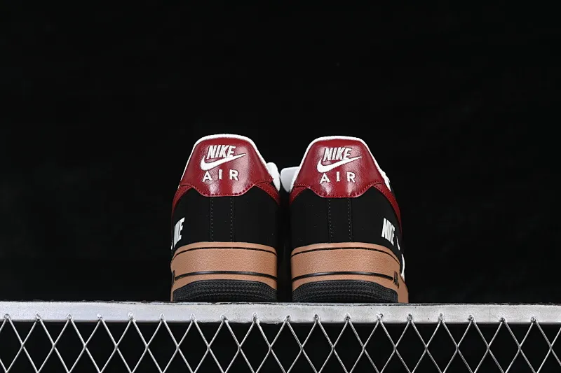 All categories Nk Air Force 1 Air Force series Nk Air Force 1 Low Air Force low-top Nike Air Force 1'07 Low White, red and black color splicing Air Force 1 low-top casual sneakers IM3378-122